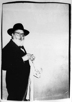 Used Andy Warhol, Photograph of Henry Geldzahler Lighting a Cigar circa 1981