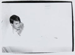 Vintage Andy Warhol, Photograph of Jed Johnson in the Bathtub circa 1969