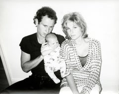 John McEnroe, Tatum O'Neal and baby Kevin