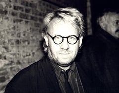 Andy Warhol, Photograph of Joseph Kosuth circa 1985