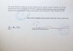 Liza Minnelli, Halston and Martha Graham