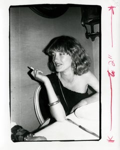 Loulou de la Falaise Smoking, circa 1977-1978