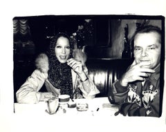 Vintage Marina Schiano and Jack Nicholson