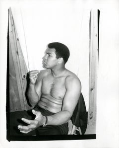 Andy Warhol, Photograph of Muhammad Ali, 1977