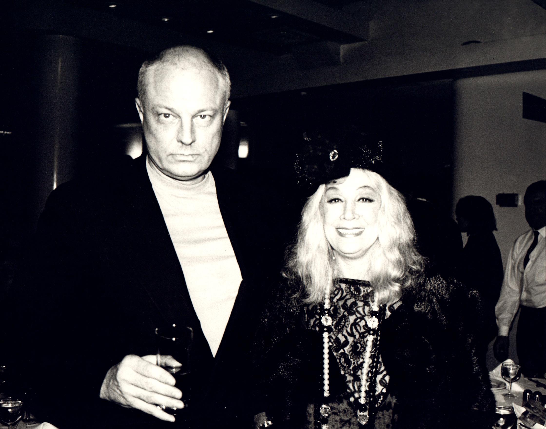 Andy Warhol Portrait Photograph - Nelson Lyon and Sylvia Miles