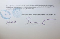 Andy Warhol, Photograph of Sean Lennon, 1984