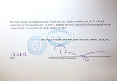 Photograph of Stephen Sprouse seated