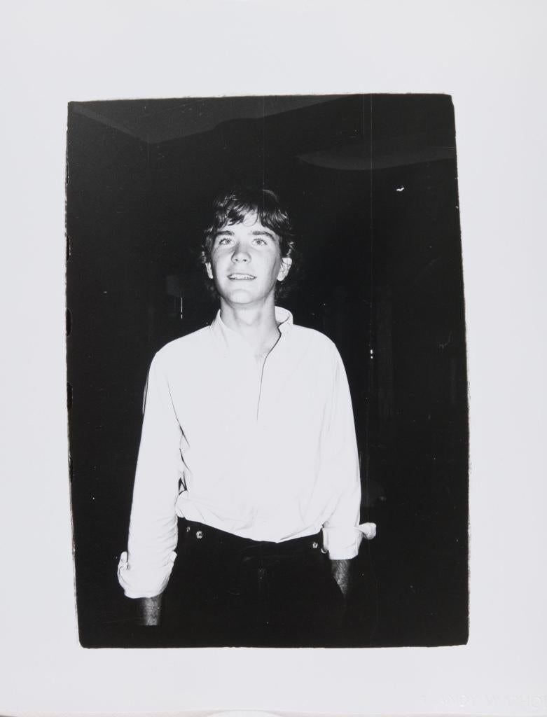Andy Warhol Portrait Photograph - Timothy Hutton