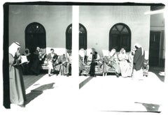 Vintage Andy Warhol, Photograph with Fred Hughes and Jed Johnson in Kuwait, 1977