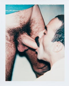 Polaroid-Fotografie von Andy Warhol aus der Serie „Sex Parts and Torsos“:: 1977