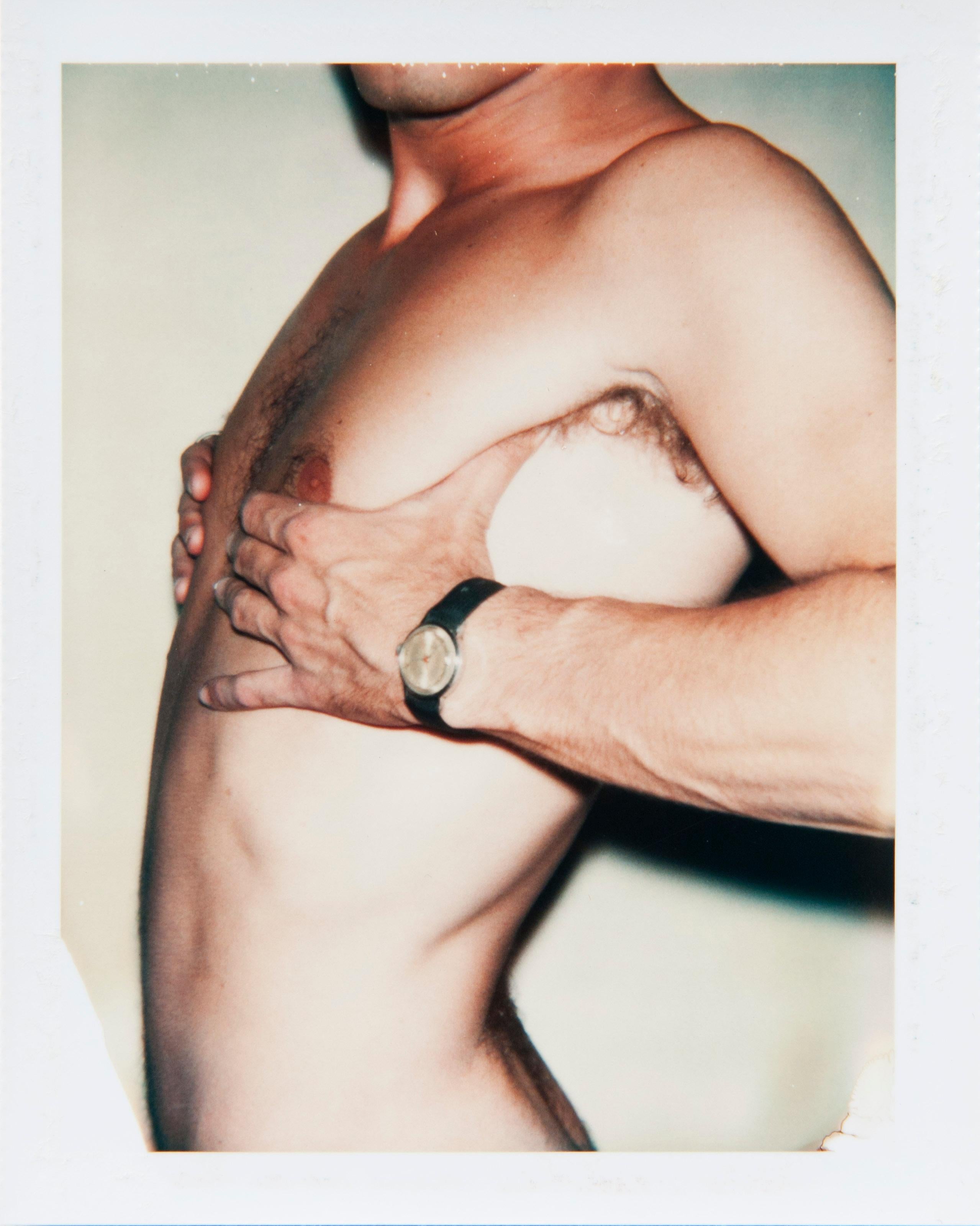Polaroid photograph from the Sex Parts & Torsos series by Andy Warhol.

Warhol's studio assistant Victor Hugo was responsible for recruiting subjects for Warhol’s Sex Parts prints and Torso painting series. According to Ronnie Cutrone, Hugo "would
