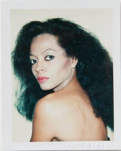 Andy Warhol, Polaroid Photograph of Diana Ross (The Supremes), 1981