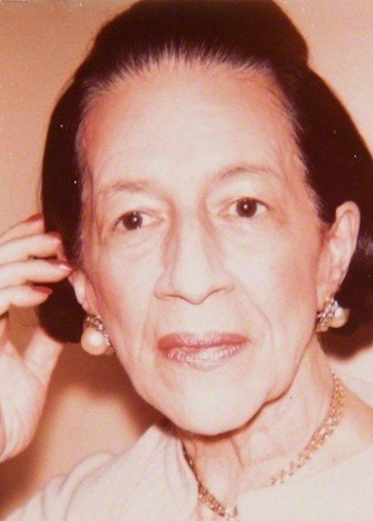 Diana Vreeland - Photograph de Andy Warhol