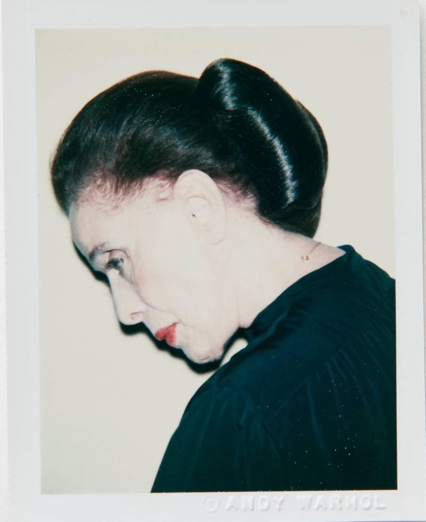 Andy Warhol Portrait Photograph – Martha Graham