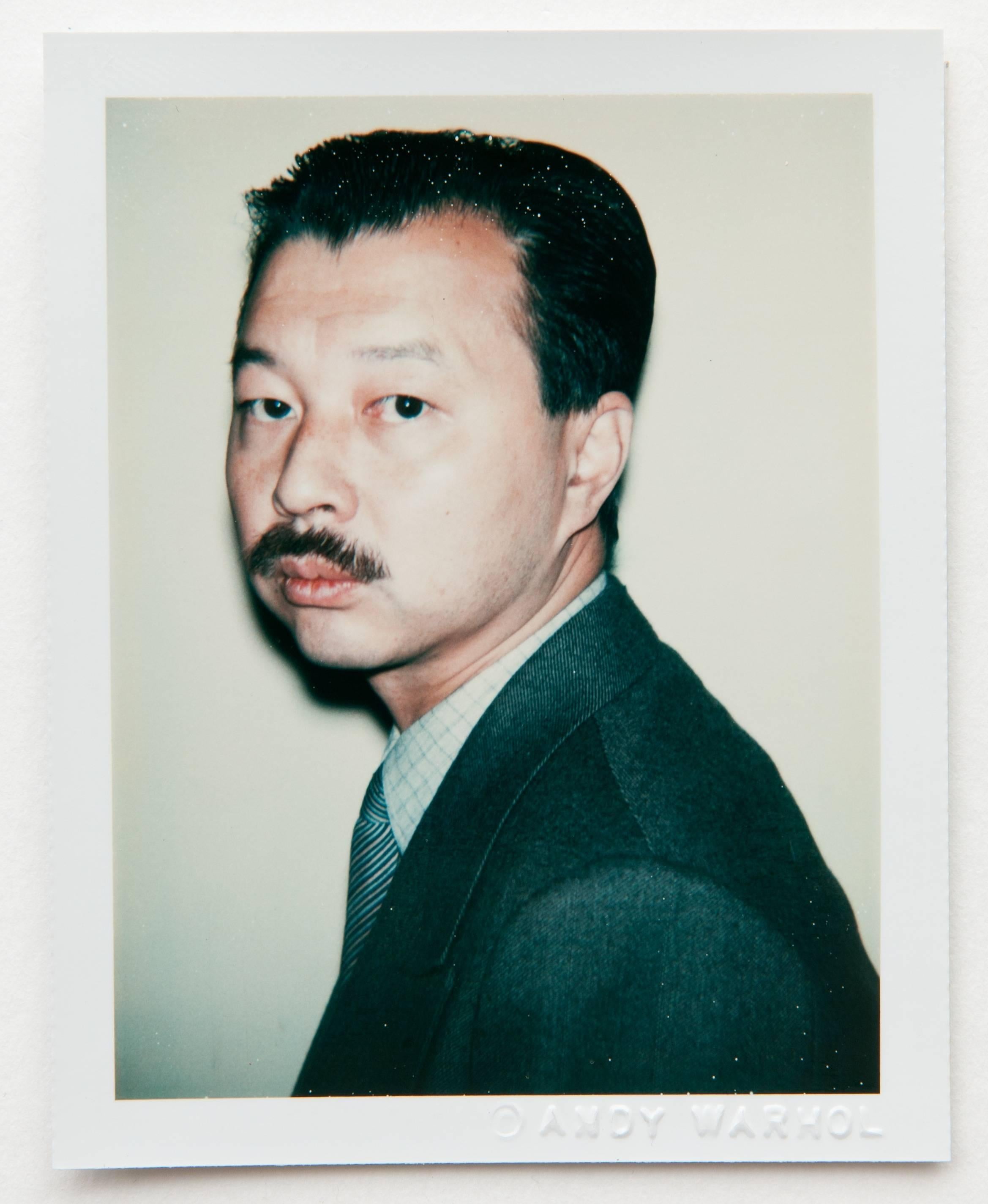 Michael Chow is a restauranteur and the owner of the Mr. Chow restaurant chain. 

Image dimensions: 4.25 x 3.375 in.
Framed dimensions: 11 x 10.5 in.

Work is framed to archival standards by Handmade Frames of Brooklyn, New York. Stamped on verso by