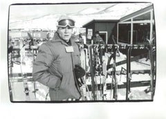 Andy Warhol skiing