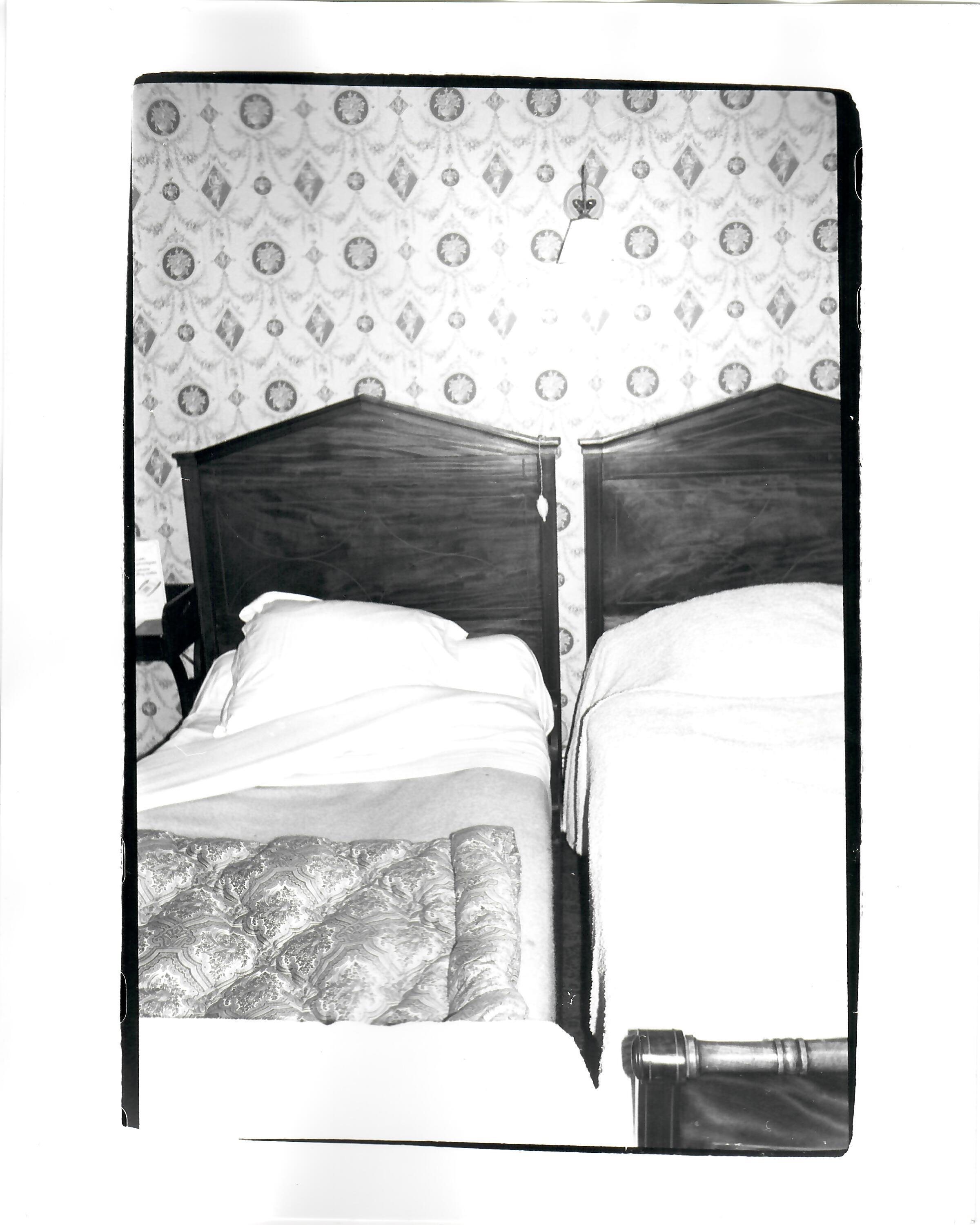 Andy Warhol Black and White Photograph - Bedroom