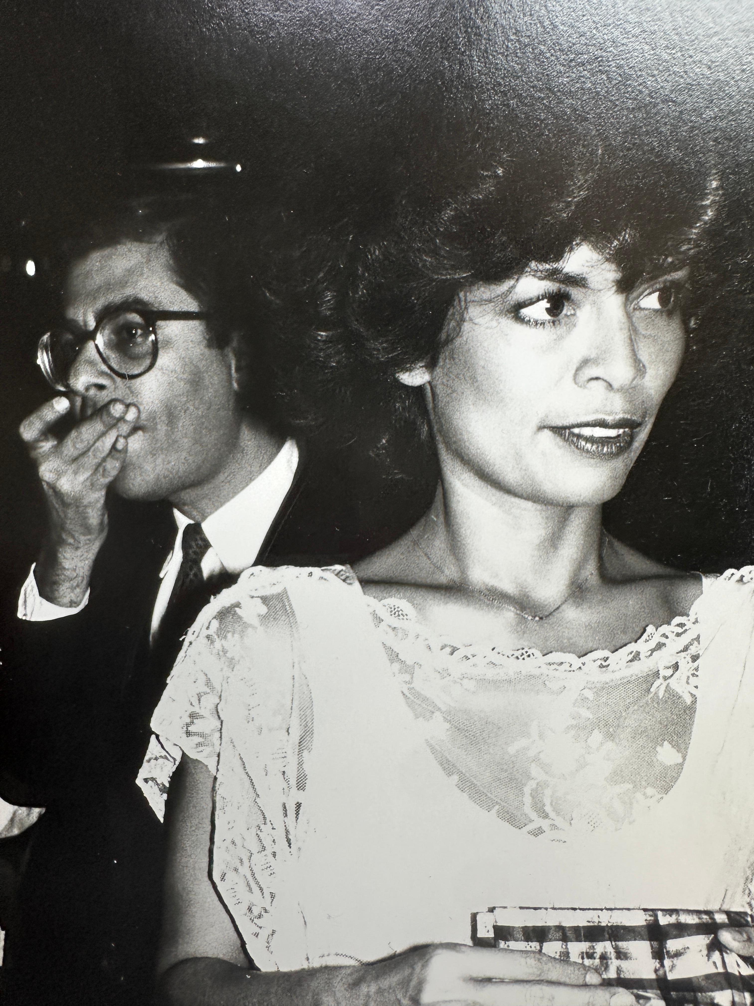 Bianca Jagger und Bob Colacello im Angebot 2