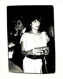 Bianca Jagger and Bob Colacello