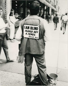 Blind Man (I am blind please buy a pencil)