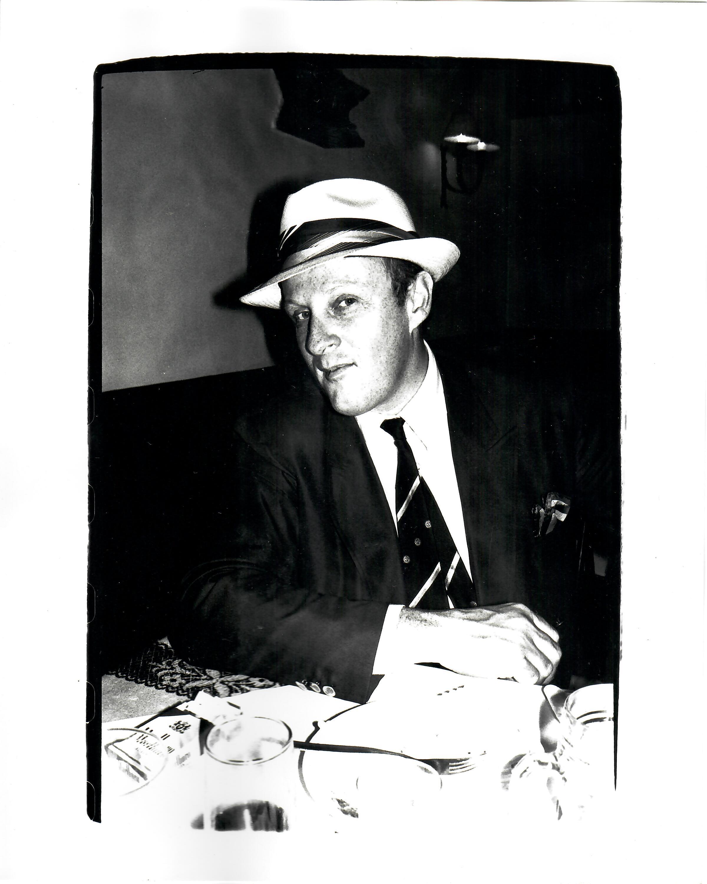 Andy Warhol Figurative Photograph - Bruno Bischofberger in Vienna