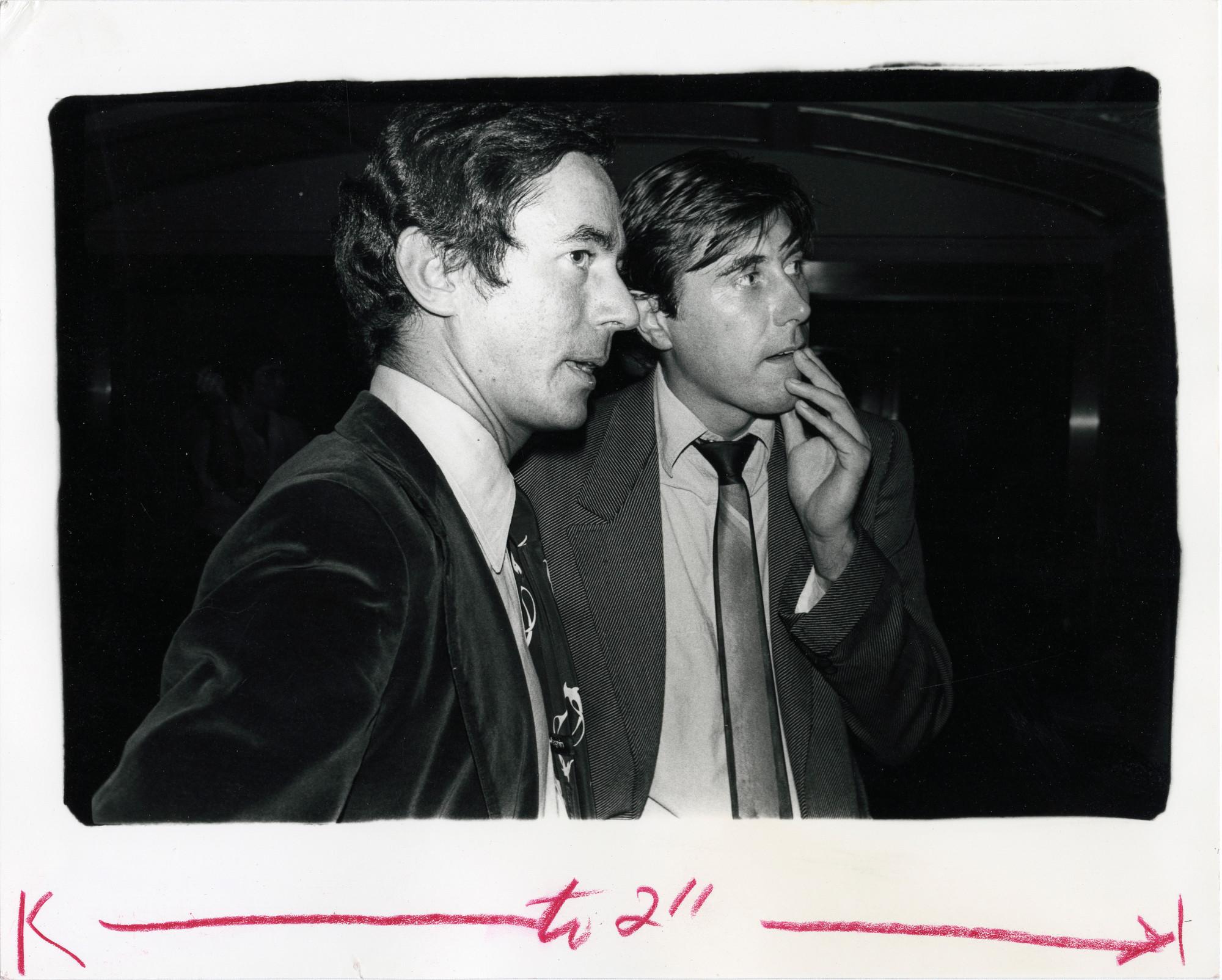 Andy Warhol Portrait Photograph – Bryan Ferry und Bob Feiden