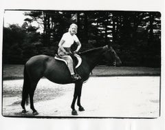 C. Z. Guest Riding Horse