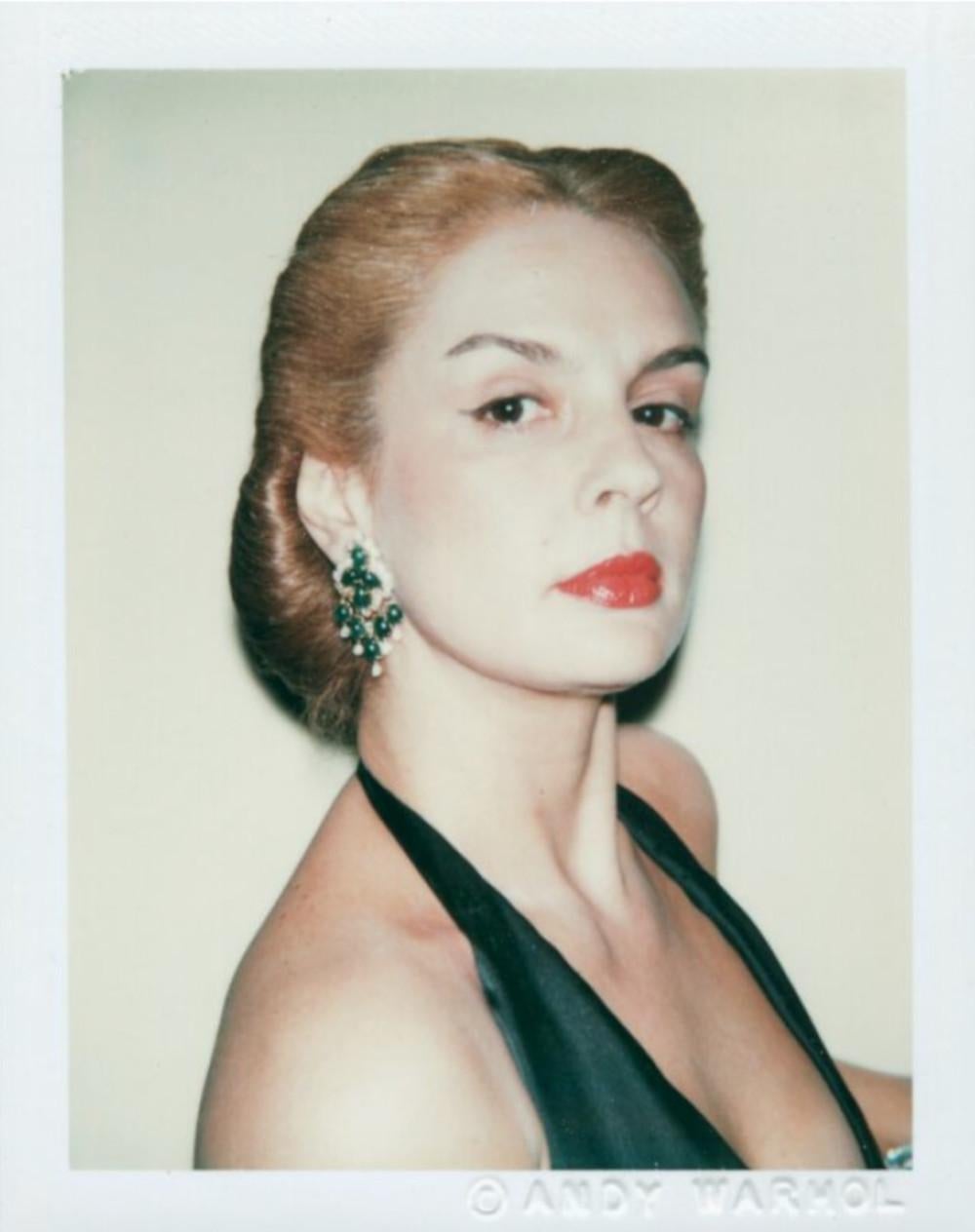 Andy Warhol Portrait Photograph – Carolina Herrera