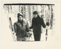 Vintage Catherine Guinness & Jed Johnson in Aspen