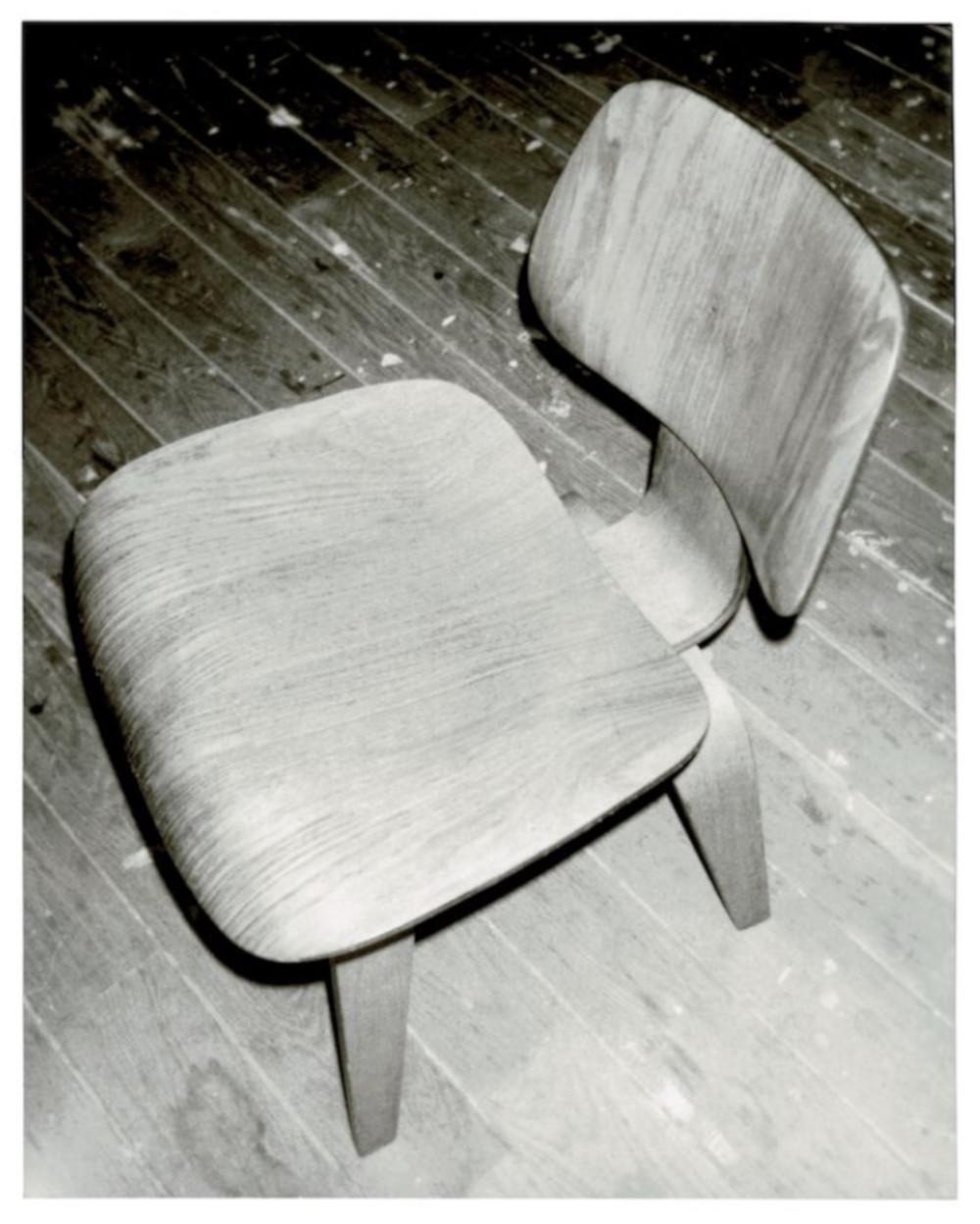Andy Warhol Black and White Photograph - Chair