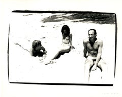 Chris Makos, Pat Cleveland und Jon Gould in Montauk