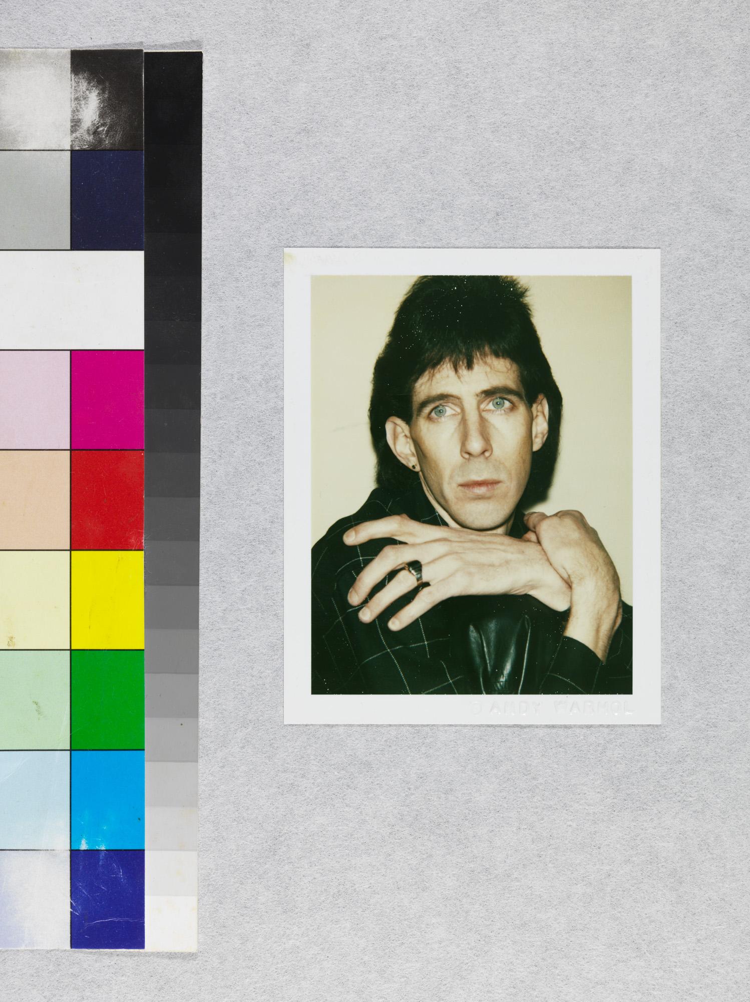 Farb-Polaroid von Ric Ocasek aus The Cars von Andy Warhol im Angebot 2