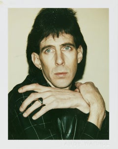 Retro Color Polaroid of Ric Ocasek from The Cars by Andy Warhol