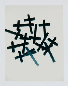 Andy Warhol, Polaroid Photograph of Crosses II, 1982