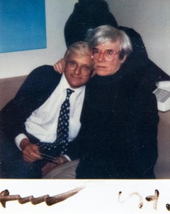 David Hockney und Andy Warhol