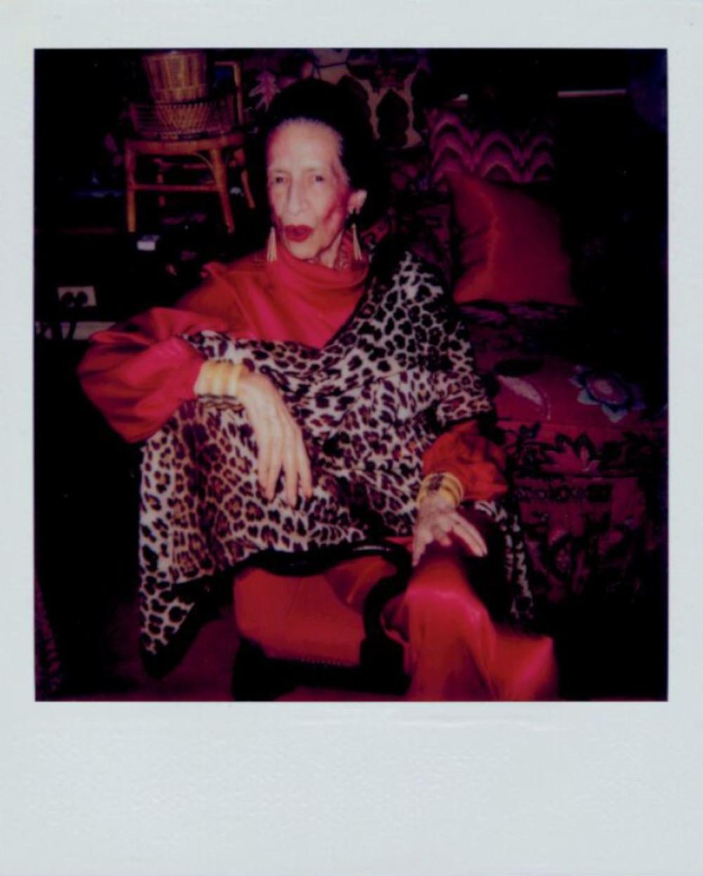 Color Photograph Andy Warhol - Diana Vreeland