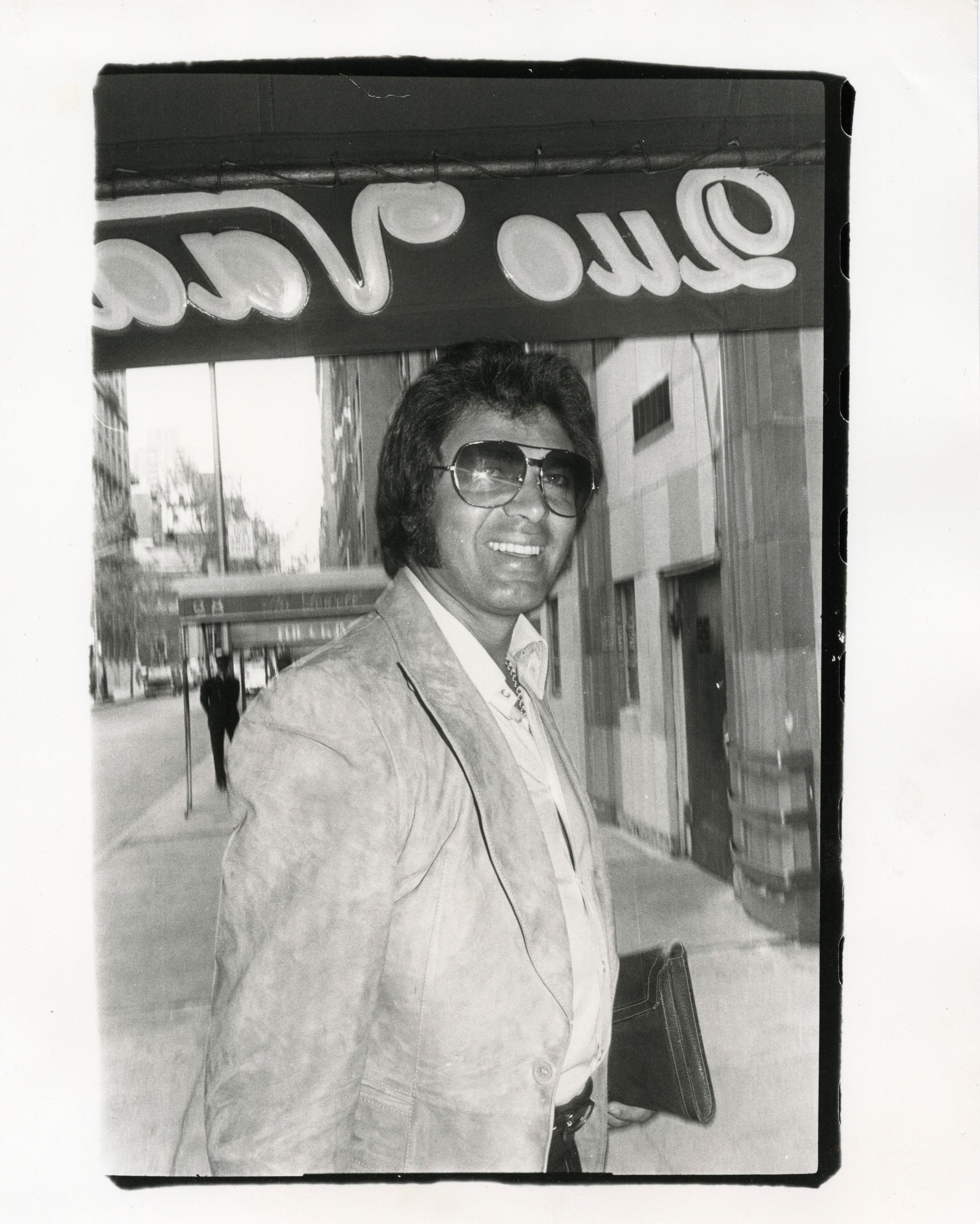 Andy Warhol Black and White Photograph - Engelbert Humperdinck