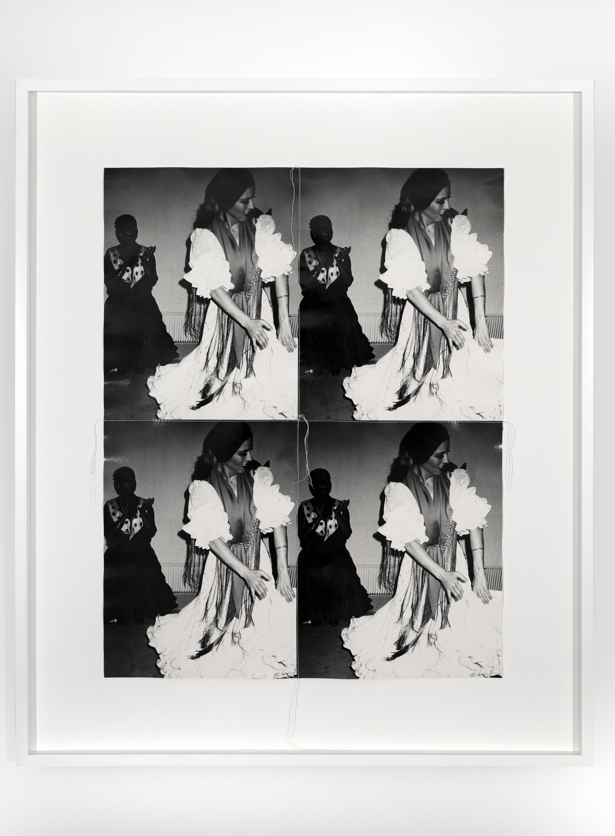 Andy Warhol Black and White Photograph - Flamenco Dancer