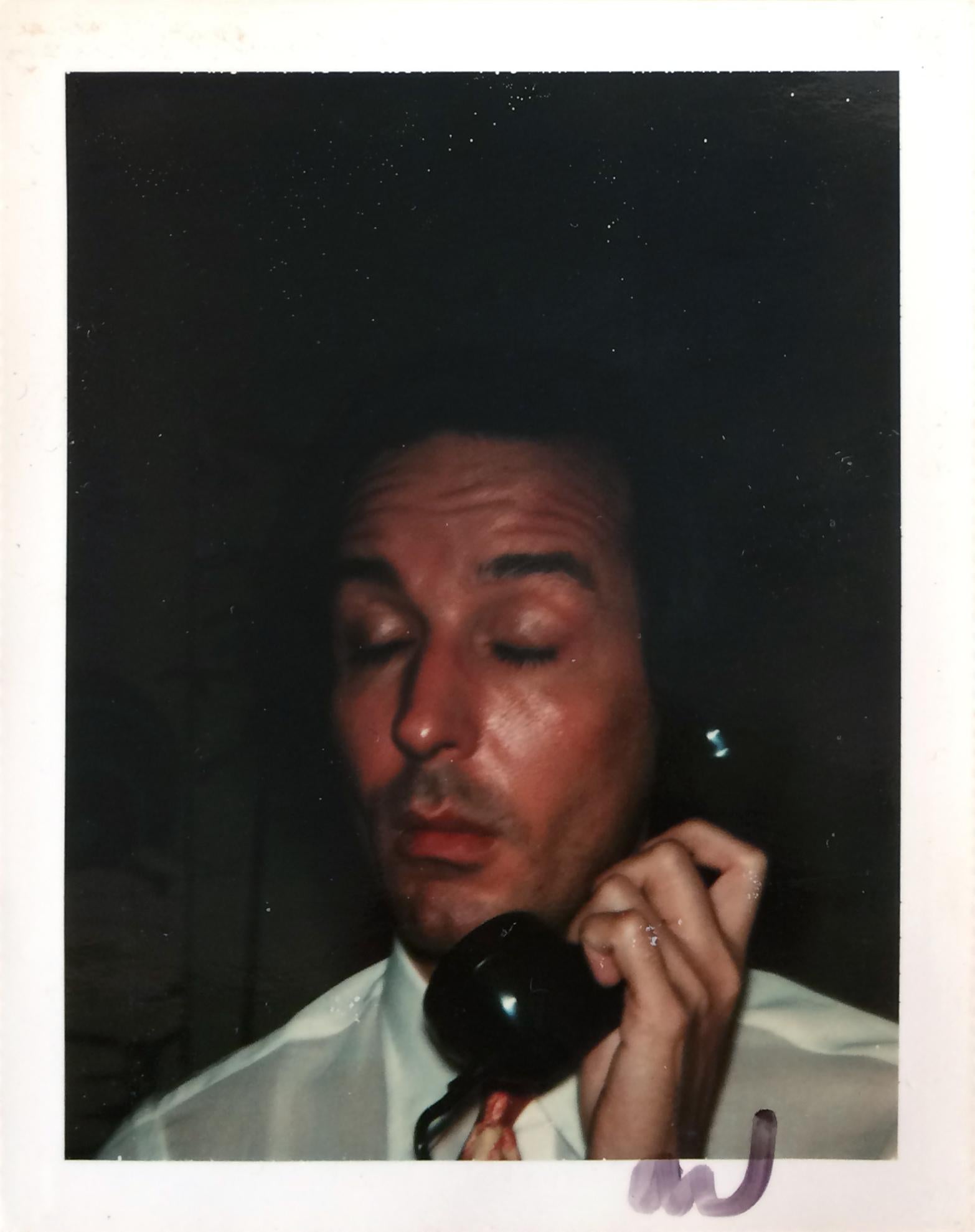 Fred Hughes on Phone