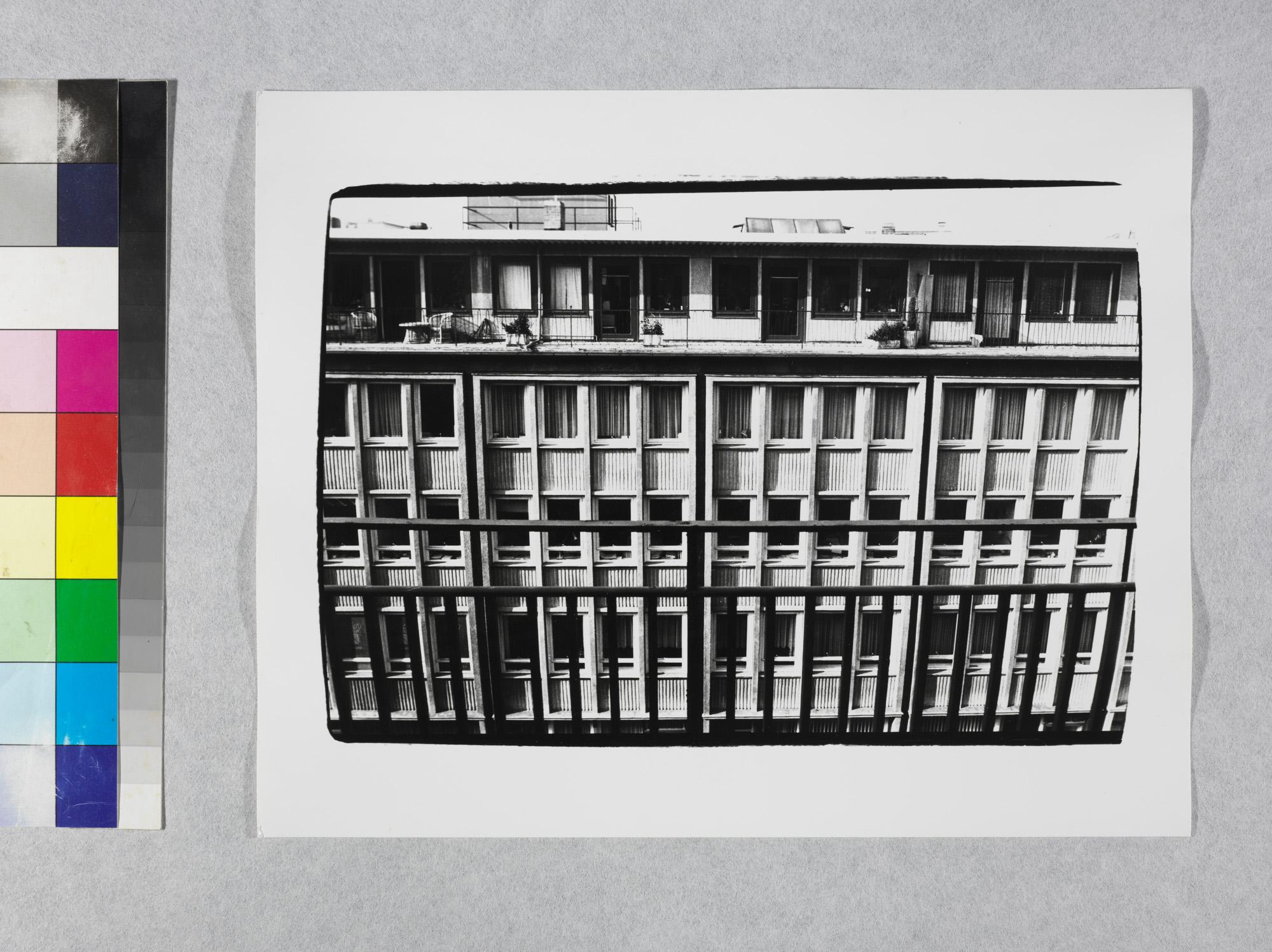 Gelatin silver print of Exterior of Building by Andy Warhol For Sale 2