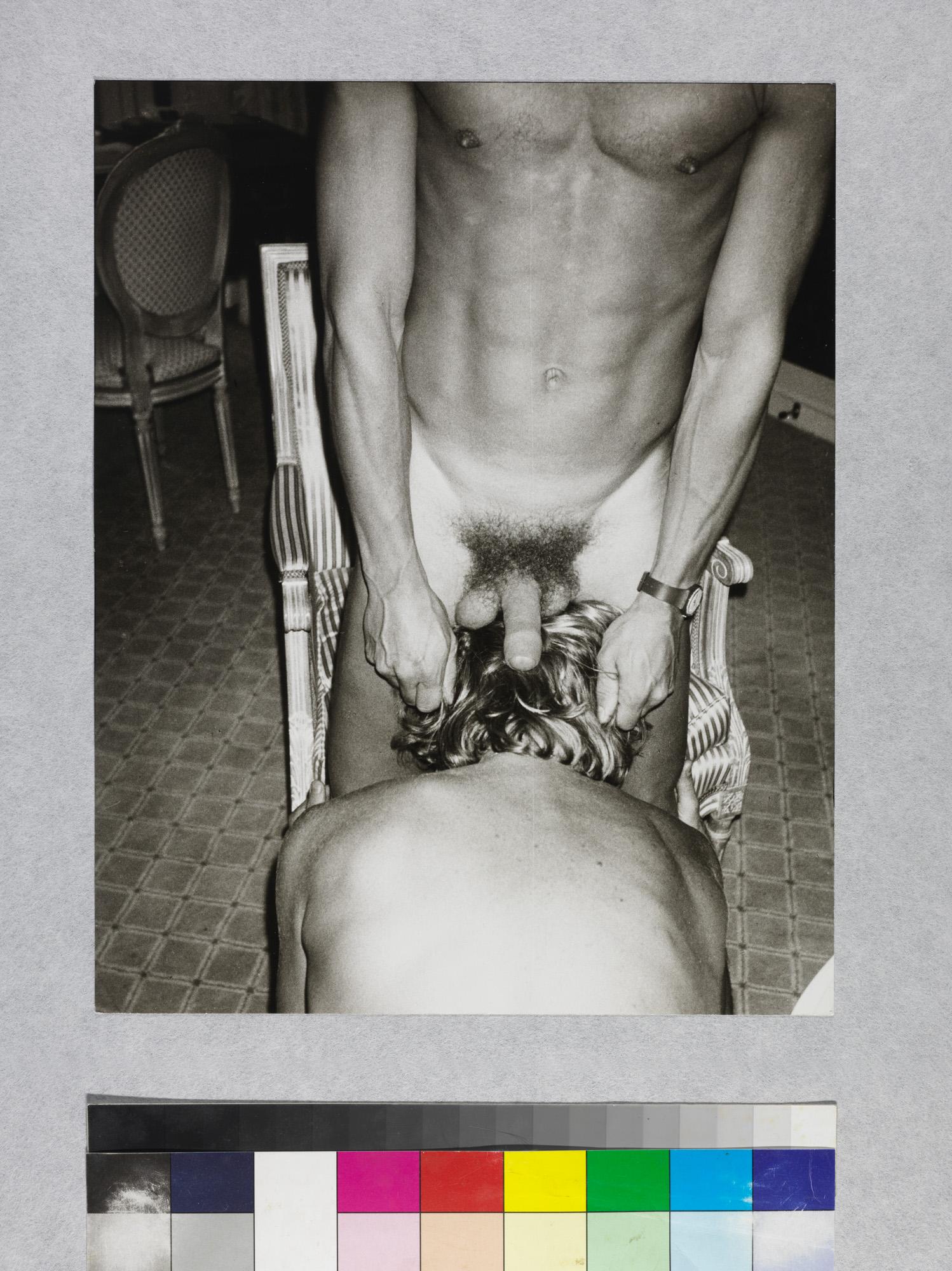 Gelatin silver print of Nude Males by Andy Warhol For Sale 2