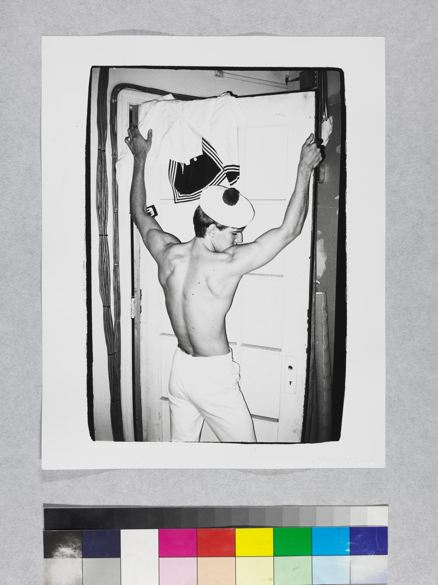 Gelatin silver print of ‘Querelle’ Male Model by Andy Warhol For Sale 2
