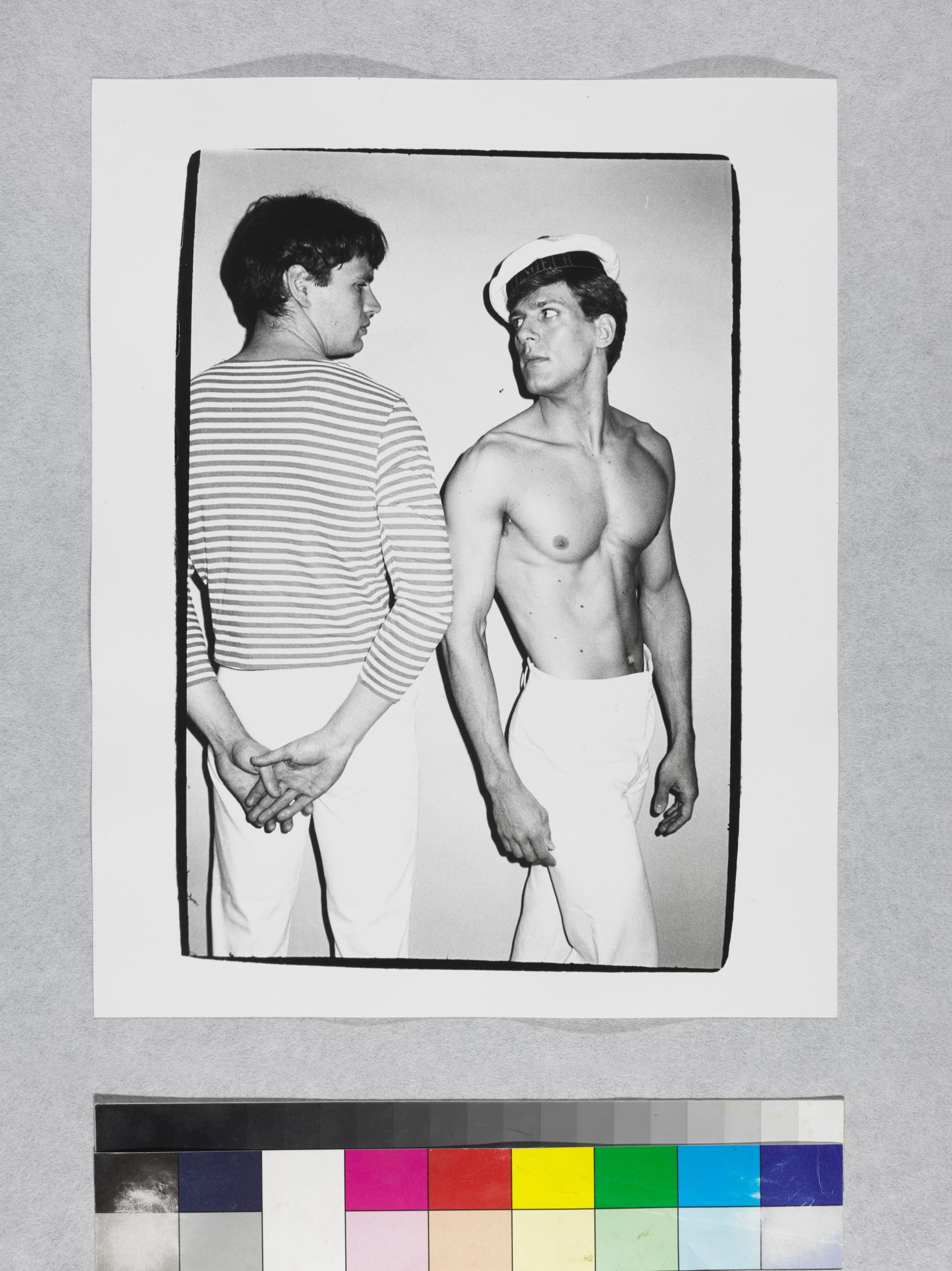 Gelatin silver print of ‘Querelle’ Male Models by Andy Warhol For Sale 2