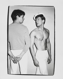 Épreuve à la gélatine argentique des modèles masculins "Querelle" d'Andy Warhol