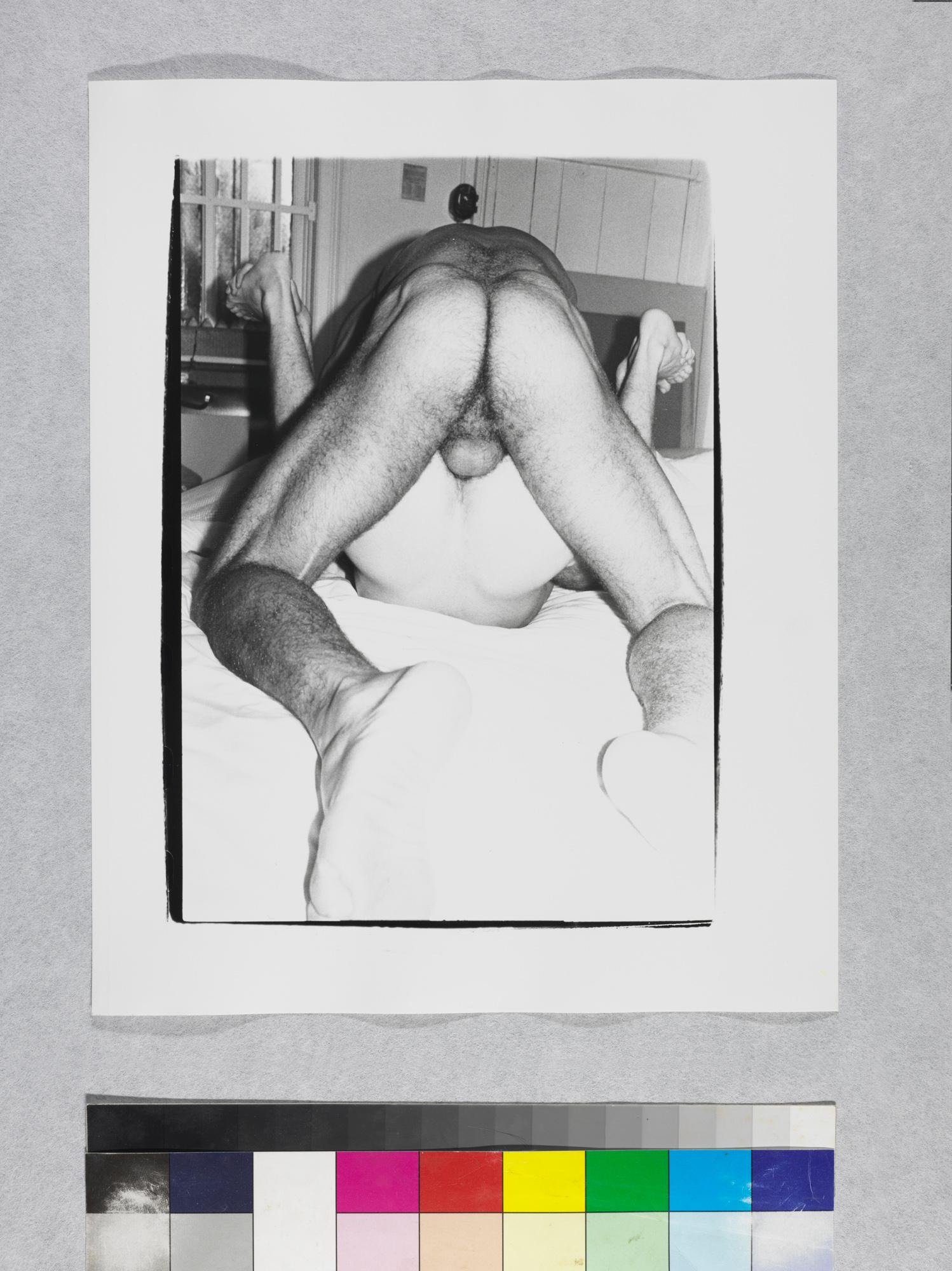 Gelatinesilberdruck von Victor Hugo und männlichem Modell von Andy Warhol im Angebot 2