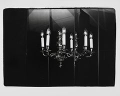 Gelatin silver print of Wall Sconce by Andy Warhol