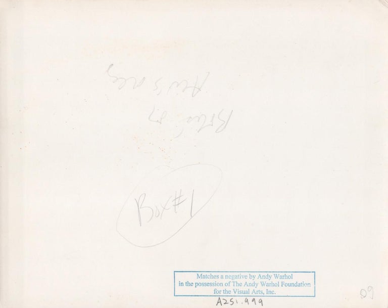 Andy Warhol Halston, Dolly Parton and Andy Warhol on couch For Sale