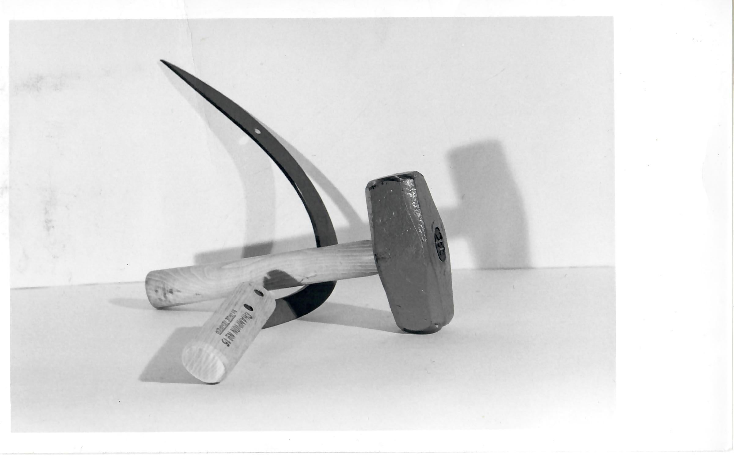 Andy Warhol Black and White Photograph - Hammer and Sickle