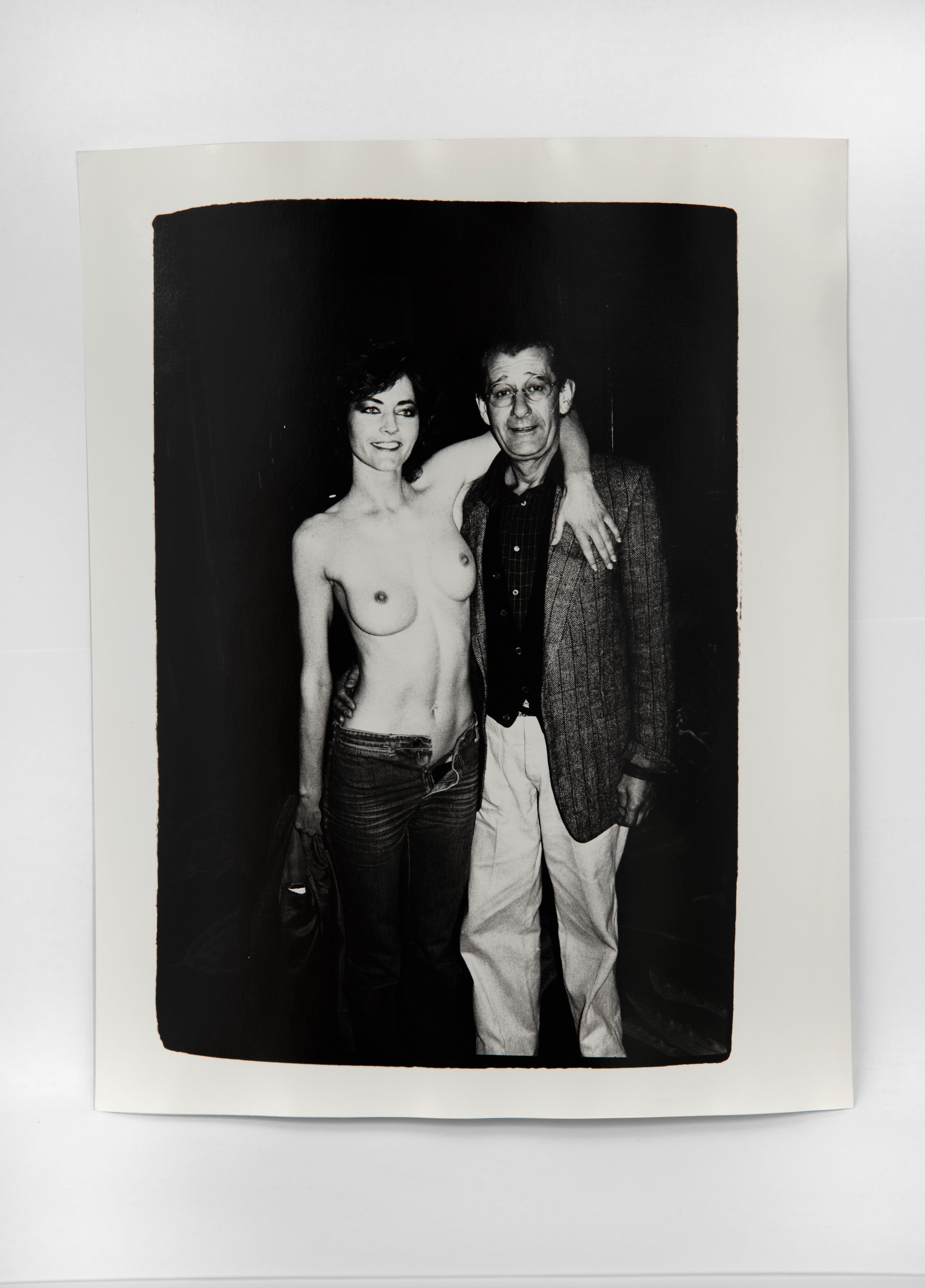 Andy Warhol Portrait Photograph - Helmut Newton & Charlotte Rampling