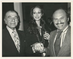 Iranian Ambassador Hoveyda, Marisa Berenson, Lester Persky